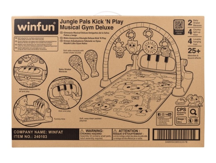 WINFUN CENTRU DE ACTIVITATI MUZICAL PRIETENII DIN JUNGLA DELUXE