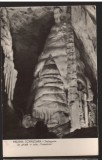 CPIB 22435 - CARTE POSTALA - PESTERA SCARISOARA - STALAGMITE DE GHEATA, RPR