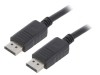 Cablu DisplayPort la HDMI, 1.1/2.0, Mufă Mufă