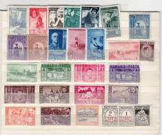 Romania 1900 - 1950 lot timbre nestampilate ( A 5 ) foto