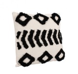 Cumpara ieftin Set 5 perne decorative textil ivoire negru 45x45 cm
