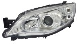 Far Subaru Impreza (Ge/Gh/Gr/Gv), 09.2007-12.2012, fata, Stanga, H7+HB3; electric; silver; cu motor, TYC