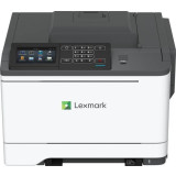 Imprimanta laser color Lexmark CS622DE Retea A4 Negru/Alb