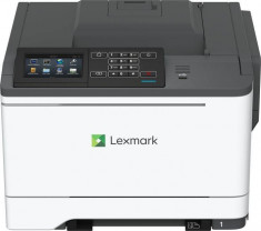 Imprimanta laser color Lexmark CS622DE Retea A4 Negru/Alb foto