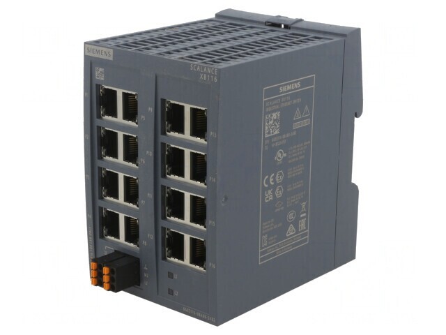 Switch Ethernet Neadministrabil 16 Porturi RJ45 24VDC