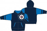 Winnipeg Jets hanorac cu glugă pentru copii Faceoff Colorblocked Fleece Full-Zip - Dětsk&eacute; M (10 - 12 let)