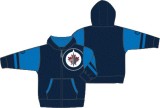 Winnipeg Jets hanorac cu glugă pentru copii Faceoff Colorblocked Fleece Full-Zip - Dětsk&eacute; L (13 - 14 let)