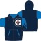 Winnipeg Jets hanorac cu glugă pentru copii Faceoff Colorblocked Fleece Full-Zip - Dětsk&eacute; L (13 - 14 let)
