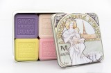 Sapun in cutie metalica, 400 g - Mucha 3 | La Savonnerie de Nyons