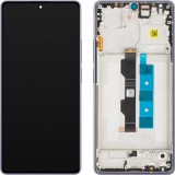 Cumpara ieftin Display cu Touchscreen Xiaomi Redmi Note 13 Pro 4G, cu Rama, Mov (Lavender Purple), Service Pack 56000200N600
