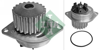 INA 538 0034 10 Pompă de apă, răcire motor foto