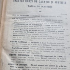 JURISPRUDENTA ROMANA A INALTEI CURTI 1934