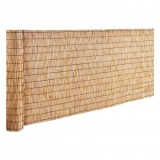 Paravan din stuf 3x1 m, Protectie vizuala si de vant, Maro deschis, UV, Strend Pro