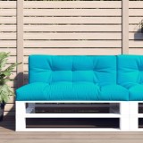 vidaXL Perne de paleți, 2 buc., turcoaz, material textil