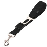Cumpara ieftin Lesa centura de siguranta auto pentru caini, pisici sau alte animale de companie, 40-70cm/2.5cm, Negru, Ropet