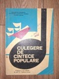 Culegere de cintece populare- D. Vasilescu-Liman