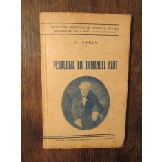 Pedagogia lui Immanuel Kant - C. Narly