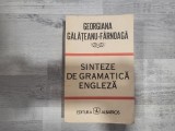Sinteze de gramatica engleza de Georgiana Galateanu- Farnoaga