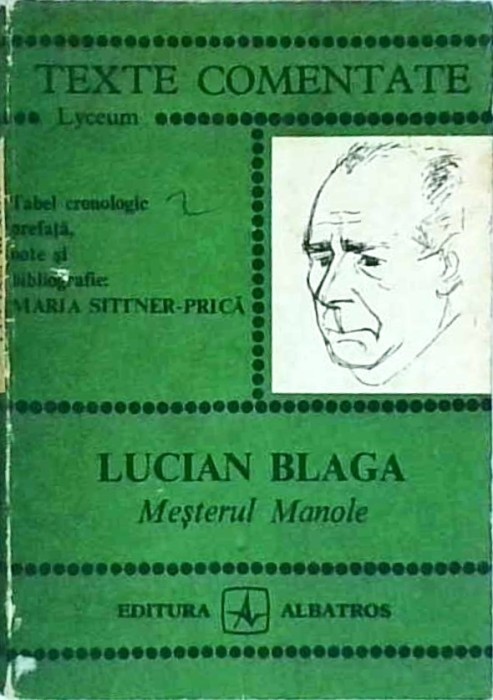Lucian Blaga - Mesterul Manole