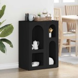 vidaXL Bufet Negru 59 x 35 x 80.5 cm Lemn compozit 891315