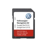 Card Navigatie GPS Volkswagen RNS 315 Europa Est V12 2020 Passat B6 B7 Tiguan Sharan EOS Original