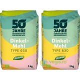 Pachet Faina din Spelta Tip 630 Ecologica/Bio 1kg+1kg