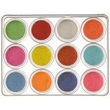 Cumpara ieftin Kit nail art, 12 buc - pudre pulbere decorative, 5 g, INGINAILS