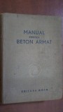 Manual pentru beton armat- Cristea Niculescu