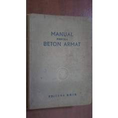 Manual pentru beton armat- Cristea Niculescu