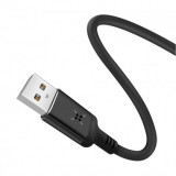 Cablu de date si Incarcare XO-NB108, USB - Apple (Lightning), 2.1A, 1m, Negru Blister
