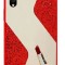 Husa silicon oglinda si sclipici ( glitter) Samsung Galaxy A30S , A50 , Rosu