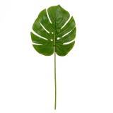Frunza lata decorativa artificiala,verde,55 cm
