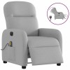Gossi scaun reclinabil electric pentru masaj cloud grey fabric