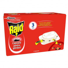 Set 6 Capcane pentru Taratoare Raid, Protectie 3 Luni, Capcana pentru Insecte, Set 6 Capcane Pentru Gandaci, Insecticid Raid, Insecticide Raid, Soluti foto