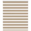 Jaluzea tip zebra 125x150 cm lățime țesătură 120,9 cm poliester