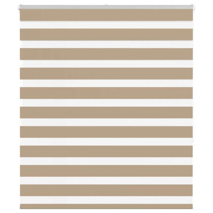 Jaluzea tip zebra 125x150 cm lățime țesătură 120,9 cm poliester