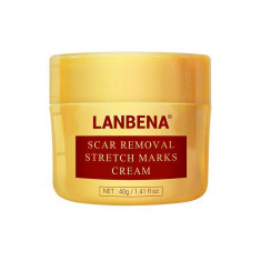 Crema, Lanbena, pentru Indepartarea Cicatricilor, Vergeturilor, 40gr