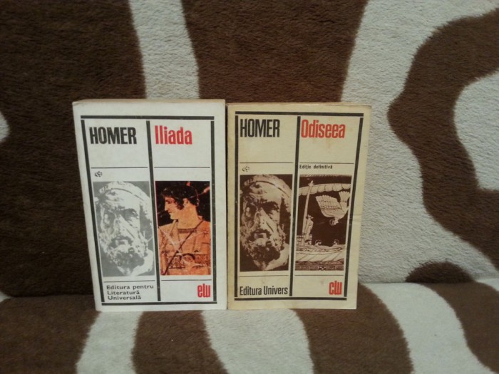 ILIADA/ODISEEA-HOMER (2 VOL)