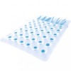 Saltea Gonflabila Dubla Piscina Bestway 43055, 193x142 cm, Albastra, 2 Persoane, Max 180 kg