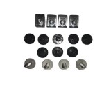 Set cleme fixare scut motor NISSAN Micra 2017-; QASHQAI (J11), 2014-2021; Suzuki Grand Vitara 2005-2018; Toyota RAV4, 2006-2013, 16 buc,acoperiri sub