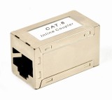 CUPLA RJ-45 GEMBIRD pt. cablu FTP, Cat6, RJ-45 (M) x 2, metal, 1 buc, &quot;NCA-LC6S-01&quot;