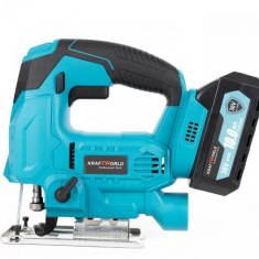 Fierastrau pendular KraftWorld, lemn 100mm, 2 acumulatori 36V 10Ah