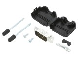 Conector D-Sub 15-Pin Tată Lipire Pe Cablu Gold