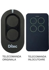 Telecomanda inlocuitoare pentru poarta garaj Ditec Zen 2 4 Butoane/ cod saritor/ 433.92Mhz (811-1)
