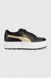 Puma sneakers Karmen Space Metallics culoarea negru