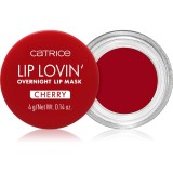Catrice Lip Lovin&#039; mască hidratantă pentru buze pentru noapte culoare 020 Cherry Pop 4 g