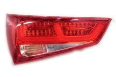 Stop spate lampa Audi A1 (8x), 04.2010-01.2015, Depo fara suport becuri, omologare ECE, cu Leduri, 8X0945093B, Stanga
