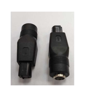 Mufa adaptoare alimentare DC 2.5x5.5 mm mama la 3 Pini tip Dell tata foto