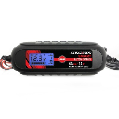 Redresor auto inteligent Carguard, 12 V, 4 A, 120 Ah, 10 nivele, ecran LCD foto