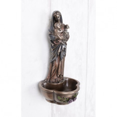 Statueta din ceramica cu Fecioara Maria cu Pruncul WU76831A4 foto